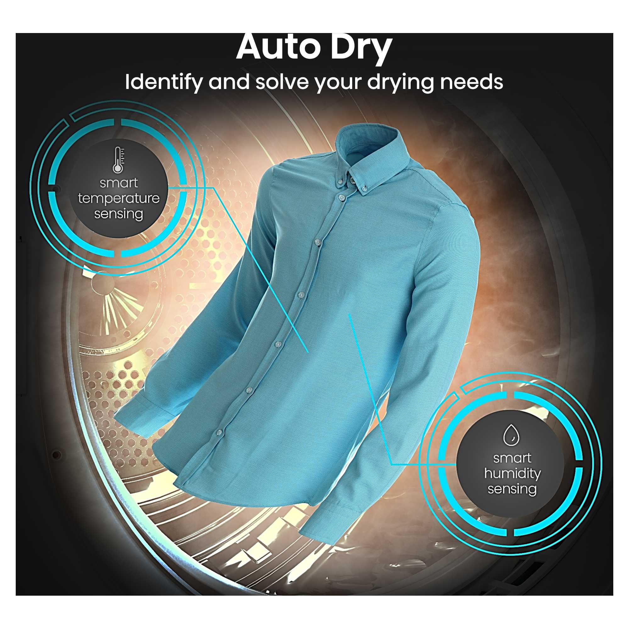 DH5S102BW 10kg Heat Pump Tumble Dryer - White